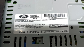 Головное устройство Lincoln MKZ 17-20