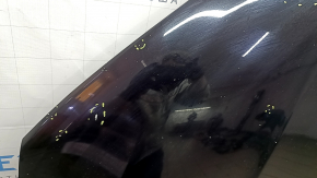 Капот голый Lincoln MKZ 17-20 алюминий, черный UM, сколы, вмятина