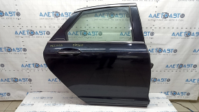 Дверь в сборе задняя правая Lincoln MKZ 13-20 keyless, черный UM, царапины на накладке