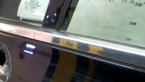 Дверь в сборе передняя левая Lincoln MKZ 13-20 keyless, черный UM, накладка с кодом, тычки, царапины