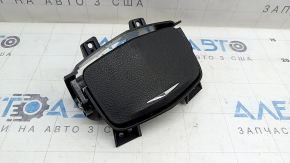 Карман центральной консоли Lincoln MKZ 17-20 черный, под розетку и USB Hub