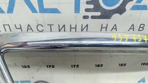 Молдинг переднего бампера правый Lincoln MKZ 17-20 хром, песок