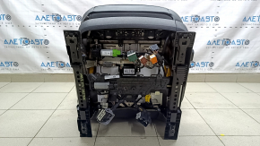 Водительское сидение Lincoln MKZ 17-20 с airbag, электрическое, массаж, подогрев, вентиляция, кожа черная
