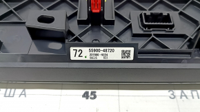 Управление климат-контролем Toyota Venza 21-22 под 12.3" дисплей, под навигацию, царапины