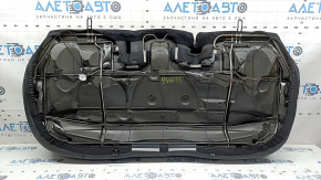 Подушка заднего ряда сидений 2 ряд Jeep Renegade 19-23 кожа черная, Trailhawk, красная строчка
