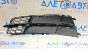 Решетка переднего бампера правая Audi A6 C7 16-16 хром молдинг