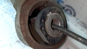 Braț de control inferior sub arc, spate dreapta Lincoln MKZ 17-20 hibrid fwd, microfisuri în amortizorul arcului, amortizorul plutitor necesită înlocuire