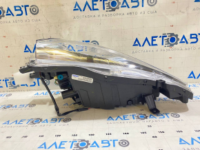 Фара передняя левая Nissan Leaf 13-14 галоген, голубой колпачок
