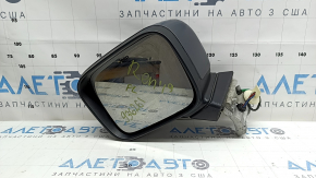 Зеркало боковое левое в сборе Jeep Renegade 19-23 7 пинов, поворотник, подогрев, структура