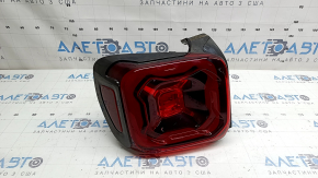 Фонарь левый Jeep Renegade 19-23 LED, потерт, отсутствует фрагмент стекла