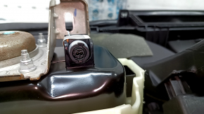 Торпедо передняя панель с AIRBAG Lincoln MKZ 13-20 черная кожа