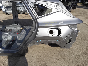 Четверть крыло задняя левая Hyundai Tucson 22-26 Korea на кузове, серебро, примята, тычки