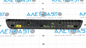 Prag exterior ușă dreapta față negru pentru Hyundai Tucson 22-26, elemente de fixare rupte, zgârieturi, plastic alb