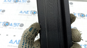 Prag exterior ușă dreapta față negru pentru Hyundai Tucson 22-26, elemente de fixare rupte, zgârieturi, plastic alb