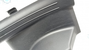 Ornament prag interior spate dreapta Hyundai Tucson 2020-2026 negru 1.6T HEV, suport defect, zgârieturi