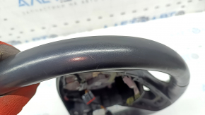 Руль голый Lincoln MKZ 13-20 кожа черная, с подогревом, царапины, потерт