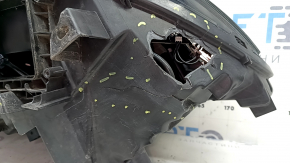 Фара передняя левая голая Lincoln MKZ 17-20 level 7, LED, без блоков, треснут корпус, нет фрагментов, песок, скол на стекле, сломаны крепления