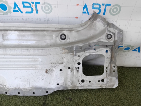 Задняя панель Audi A6 C7 12-18 2 части, высверлена, белая