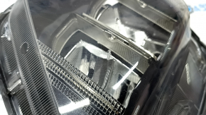 Фара передняя левая Hyundai Tucson 22-26 LED с MFR, без кронштейна, после ремонта, сломаны крепления, пробит корпус, царапины