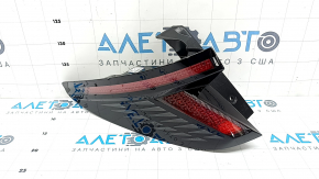 Фонарь внешний крыло левый Hyundai Tucson 22-26 LED, воздух по кромке