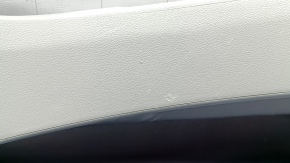 Ornamente laterale consolei centrale dreapta spate pentru Hyundai Tucson 2022-2026, negre cu gri și cromate, tip 1, zgârieturi, plastic alb