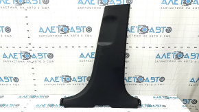 Ornamente montan central Hyundai Tucson 2020 22-26, negre, zgârieturi, uzate, suport defect