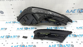 Дневной ходовой огонь DRL в сборе правый Hyundai Tucson 22-26 LED, серый, пробит корпус, сломано крепление, сломаны крепления накладки