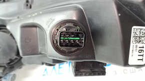 Дневной ходовой огонь DRL в сборе правый Hyundai Tucson 22-26 LED, серый, пробит корпус, сломано крепление, сломаны крепления накладки