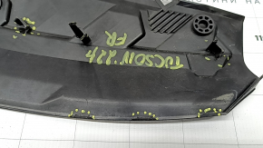 Дневной ходовой огонь DRL в сборе правый Hyundai Tucson 22-26 LED, серый, пробит корпус, сломано крепление, сломаны крепления накладки