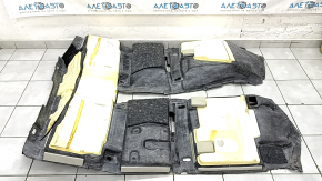 Покрытие пола Hyundai Tucson 22-26 черное, HEV, потерто, надрыв