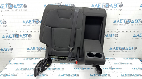 Spătar banchetă spate, al doilea rând, dreapta, Hyundai Tucson 22-26, material textil negru