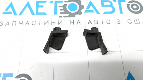 Губа переднего бампера Hyundai Tucson 22-24 структура, царапины, сломаны крепления, трещина