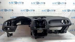 Торпедо передняя панель с AIRBAG Jeep Renegade 18-23 черная