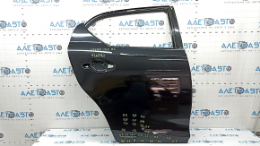 Дверь голая задняя правая Lexus CT200h 11-17 черный 223, после ремонта