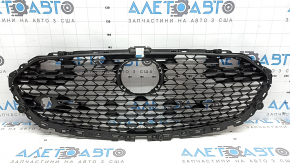 Решетка радиатора grill Mazda 3 19-26 4d матовая черная