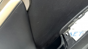 Panou ușă spate stânga pentru Lexus CT200h 14-17, piele neagră și bej