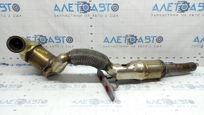 Приемная труба с катализатором VW Jetta 22-24 1.5T с кронштейном