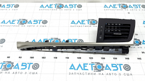 Grilă de aerisire panou față dreapta Lexus CT200h 14-17, neagră