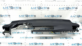 Торпедо передняя панель с AIRBAG Lexus CT200h 14-17 черная без монитора