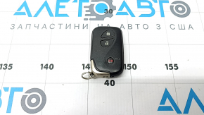 Cheie inteligentă pentru Lexus CT200h 11-17 3 butoane, butoane de acționare, finisaj cromat