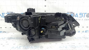 Фара передняя левая голая Lincoln MKZ 17-20 level 7, LED, без блоков, треснут корпус, нет фрагментов, песок, скол на стекле, сломаны крепления
