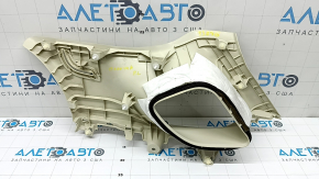 Накладка задней стойки верхняя левая Lexus CT200h 14-17 бежевая, царапины, под чистку