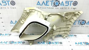 Ornament stâlp spate dreapta sus pentru Lexus CT200h 14-17, bej, zgârieturi, necesită curățare