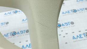 Ornament stâlp spate dreapta sus pentru Lexus CT200h 14-17, bej, zgârieturi, necesită curățare