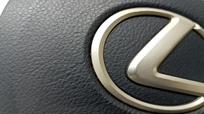 Подушка безопасности airbag в руль водительская Lexus CT200h 14-17 черная, царапины