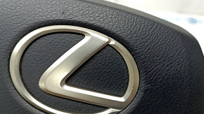 Подушка безопасности airbag в руль водительская Lexus CT200h 14-17 черная, царапины