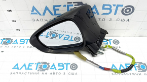 Зеркало боковое левое в сборе Lexus CT200h 14-17 7 пинов, поворотник, подсветка, черное
