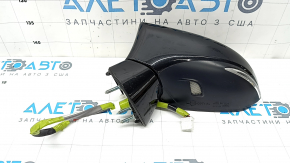 Зеркало боковое левое в сборе Lexus CT200h 14-17 7 пинов, поворотник, подсветка, черное