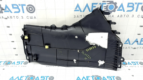 Ornamente console centrale stânga spate pentru Lexus CT200h 11-17, negre, zgârieturi