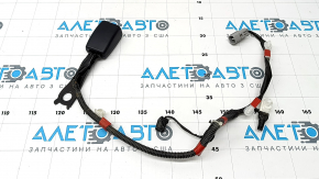 Încuietoare centură de siguranță șofer Lexus CT200h 16-17 neagră cu senzor